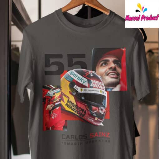 Carlos Sainz  55 Racing Shirt - Image 4