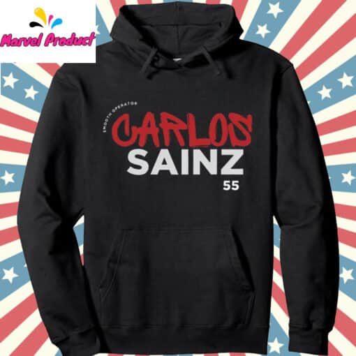 Carlos Sainz Smooth Operator #55 F1 Shirt - Image 2