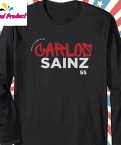Carlos Sainz Smooth Operator 55 F1 Long Sleeve Black