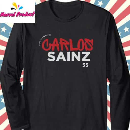 Carlos Sainz Smooth Operator #55 F1 Fan Shirt - Image 3