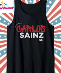 Carlos Sainz Smooth Operator 55 F1 Tank Top Black