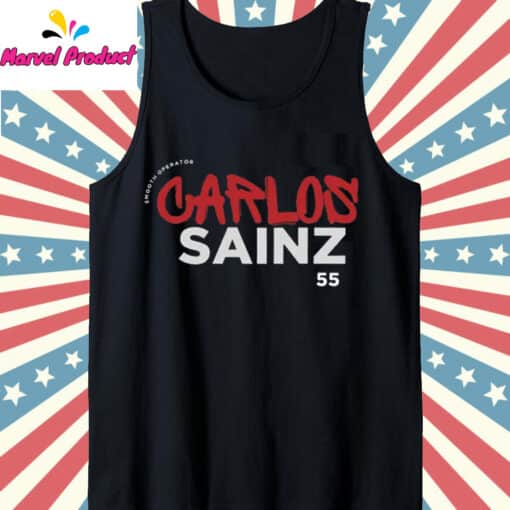 Carlos Sainz Smooth Operator #55 F1 Fan Shirt - Image 4