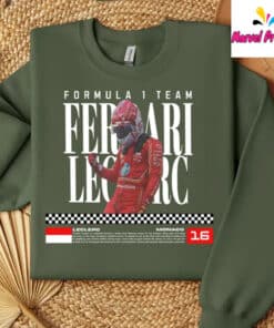 Charles Leclerc F1 Racing Shirt3