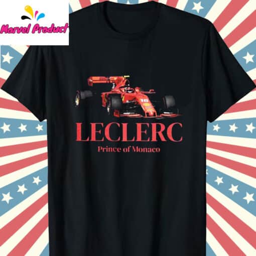 Charles Leclerc Prince of Monaco Ferrari F1 Shirt
