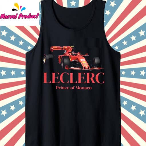 Charles Leclerc Prince of Monaco Ferrari F1 Shirt - Image 4