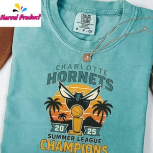 Charlotte Basketball 2025 Summer League Champs Shirt 12 Charlotte Basketball 2025 Summer League Champs Shirt