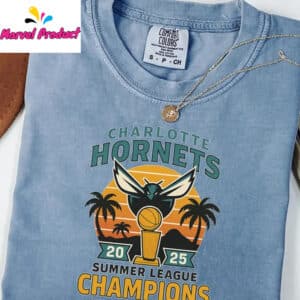 Charlotte Basketball 2025 Summer League Champs Shirt 14 Charlotte Basketball 2025 Summer League Champs Shirt2