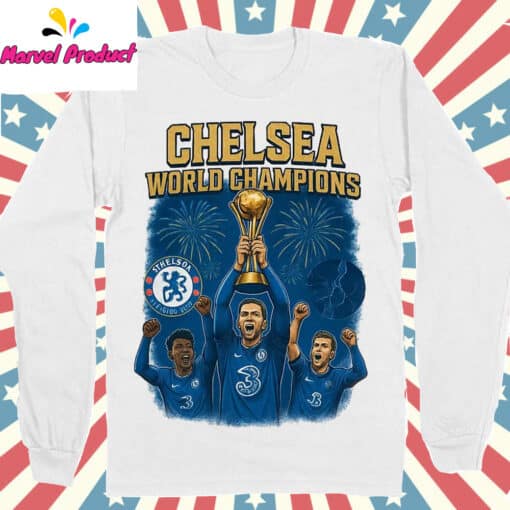 Chelsea Champions Of The World Shirt - Image 3