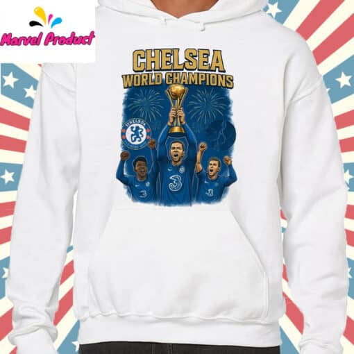 Chelsea Champions Of The World Shirt - Image 4