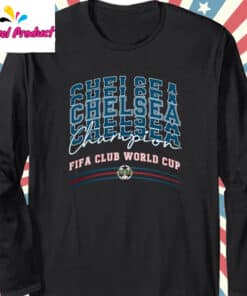 Chelsea Club World Cup 2025 Champions Shirt Long Sleeve