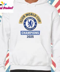 Chelsea Club World Cup 2025 Shirt hooodie white