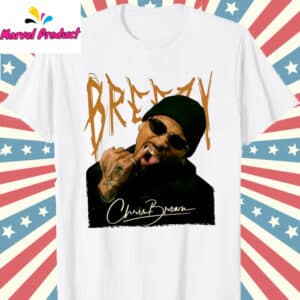 Chris Brown Breezy Signature Graphic Shirt 8 Chris Brown Breezy Signature Graphic Shirt T Shirt white