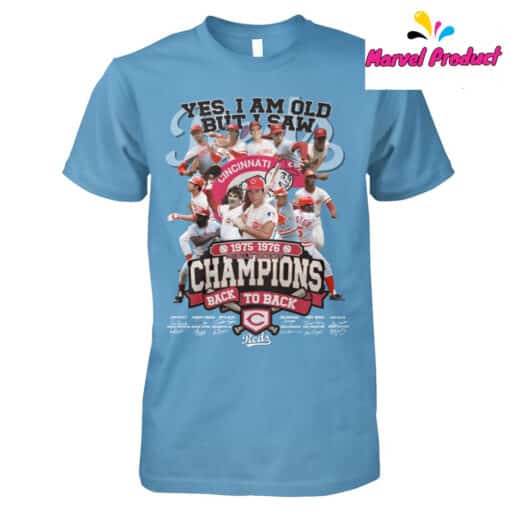 Cincinnati Reds 1975-1976 Champions Back To Back Shirt - Image 3
