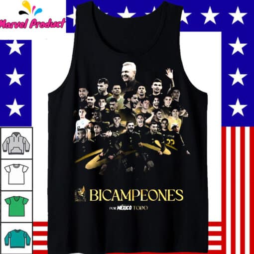 Club America Bicampeones Mexico Soccer Team Shirt - Image 2