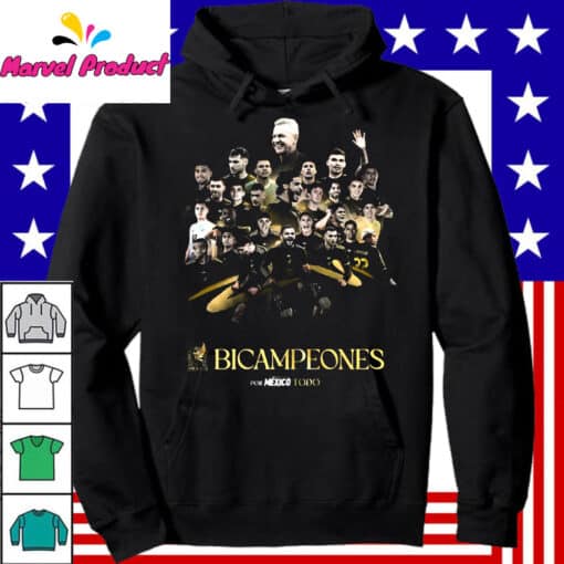 Club America Bicampeones Mexico Soccer Team Shirt - Image 4