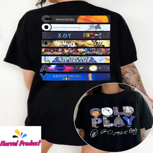 Cold Play 2025 Shirt