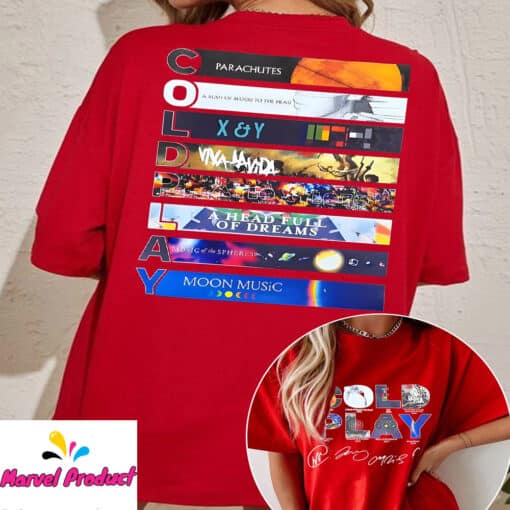 Cold Play 2025 Shirt - Image 3
