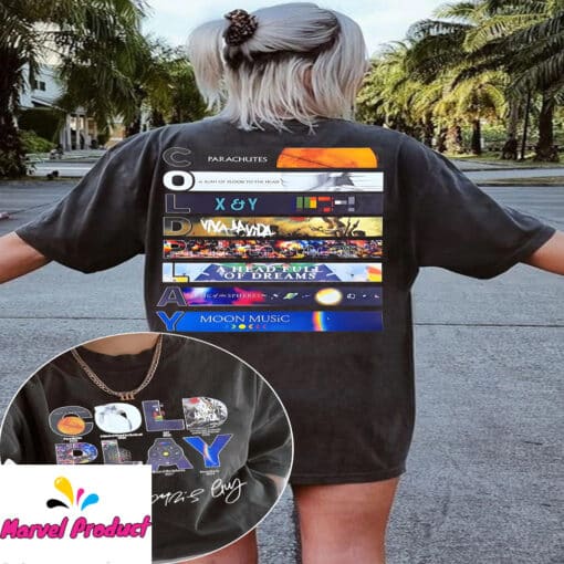 Cold Play 2025 Shirt - Image 4