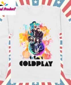 Coldplay Band Long Sleeve White