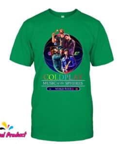 Coldplay Music of the Spheres World Tour Fan Shirt2