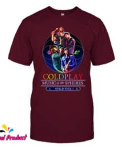 Coldplay Music of the Spheres World Tour Fan Shirt3