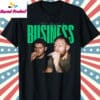 Conor McGregor Nate Diaz Its Only Business Graphic T Shirt Black