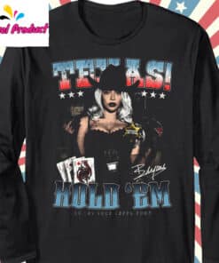 Cowboy Carter Tour Shirts 2025 Long Sleeve Black