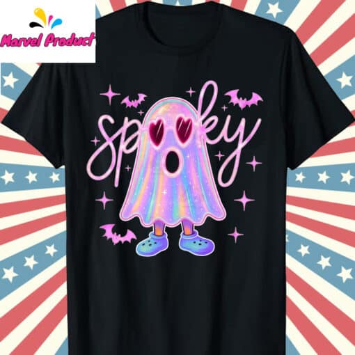Cute Neon Spooky Ghost Shirt