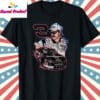 Dale Earnhardt Middle Finger Shirt T Shirt Black