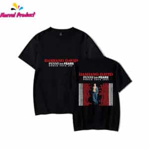 Damiano David 2025 Tour Shirt 12 Damiano David 2025 Tour Shirt