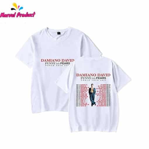 Damiano David 2025 Tour Shirt - Image 4
