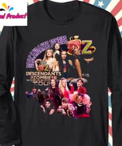 Descendants Zombies World Tour Long Sleeve Black