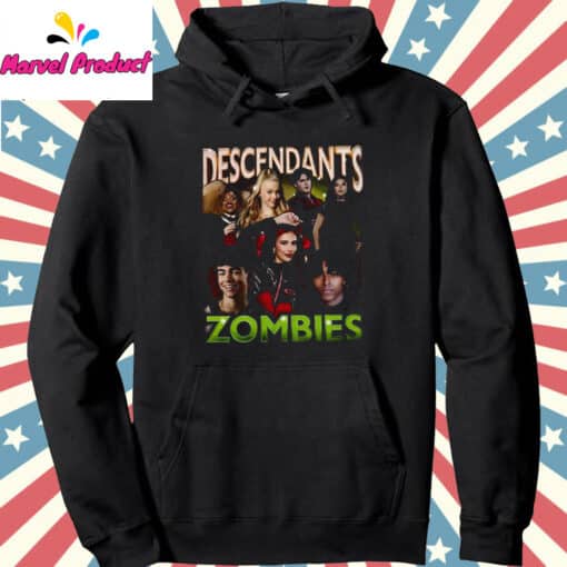 Disney Descendants Zombies Worlds Collide Tour All Characters Shirt - Image 2
