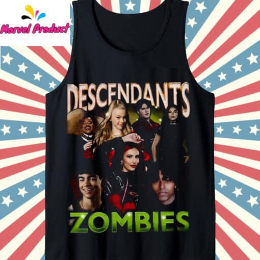 Disney Descendants Zombies Worlds Collide Tour All Characters Shirt - Image 4