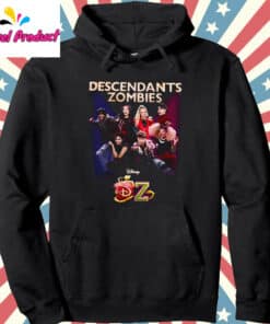 Disney The Rise Of Red Characters Hoodie Black