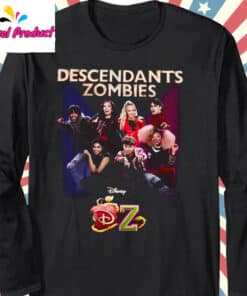 Disney The Rise Of Red Characters Long Sleeve Black