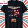 Disney The Rise Of Red Characters T Shirt Black