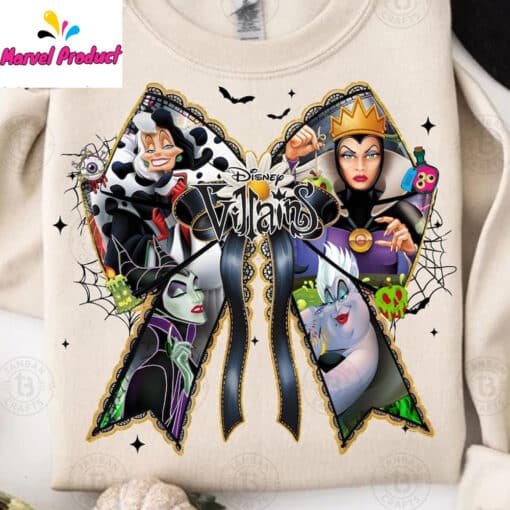 Disney Villains Bow Graphic Shirt