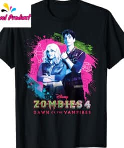 Disney Zombies 4 Dawn of the Vampires Movie Zed & Addison Shirt
