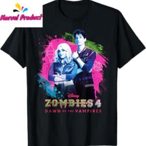 Disney Zombies 4 Dawn of the Vampires Movie Zed & Addison Shirt 10 Disney Zombies 4 Dawn of the Vampires Movie Zed Addison Shirt