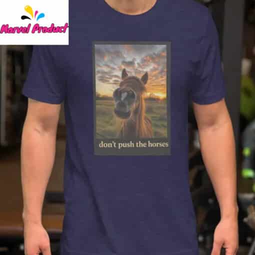 Don't Push the Horses Ukrainian Fighter Shirt - Image 4