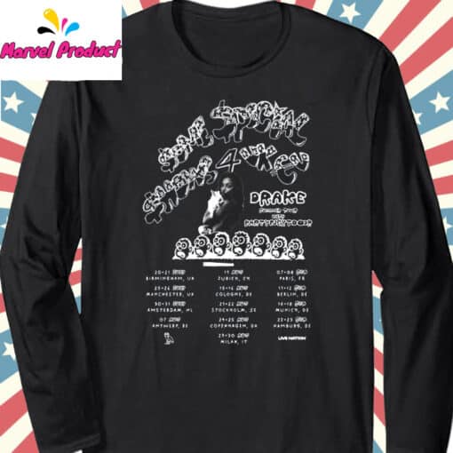 Drake With Partynextdoor Some Special Shows 4 World Tour Shirt - Image 2