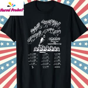 Drake With Partynextdoor Some Special Shows 4 World Tour T Shirt Black