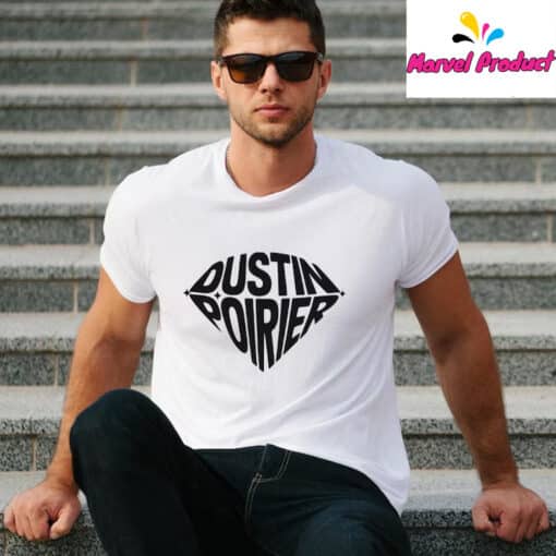 Dustin Poirier Diamond Logo Shirt - Image 3