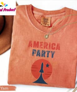 Elon Musk Rocket America Party Shirt2