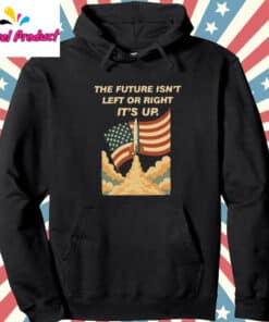 Elon Musk Vote For America Party Hoodie Black