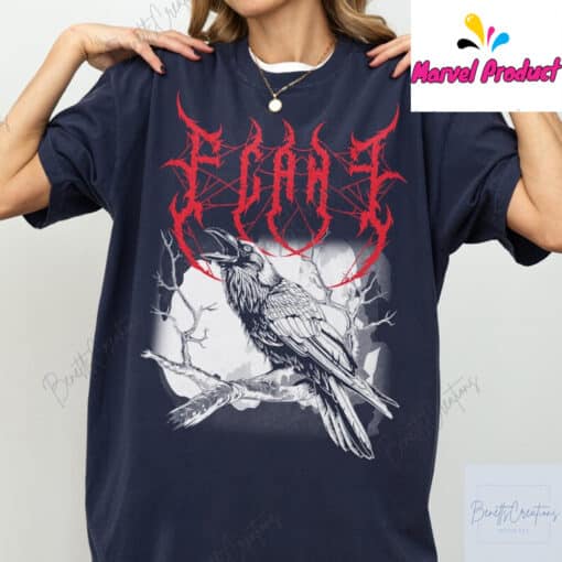 F-Caw-F Raven Shirt - Image 3