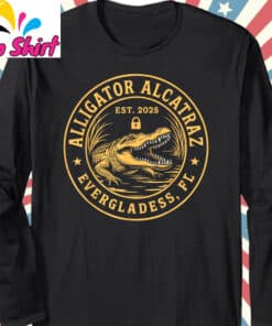 Florida Everglades Alligator Alcatraz T Shirt2