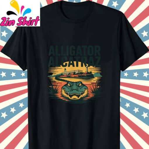 Florida Everglades Alligatraz Alligator Alcatraz T-Shirt