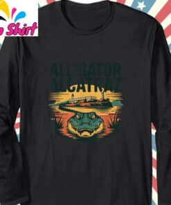 Florida Everglades Alligatraz Alligator Alcatraz T Shirt 3